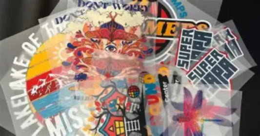 Direct to Film Gang Sheet for Apparel Transfer Infinity Custom Designs LLC