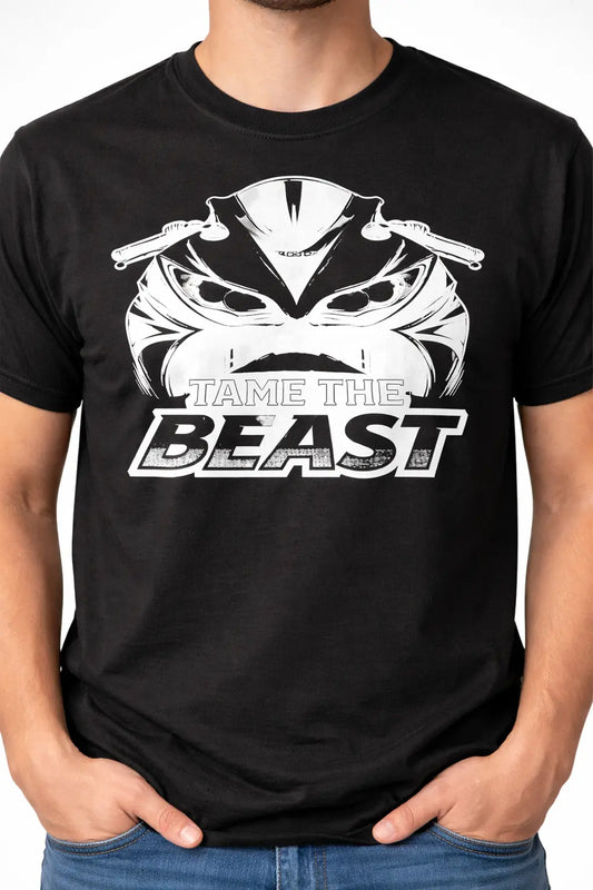 Tame the Beast Short Sleeve T-Shirt Infinity Custom Designs LLC
