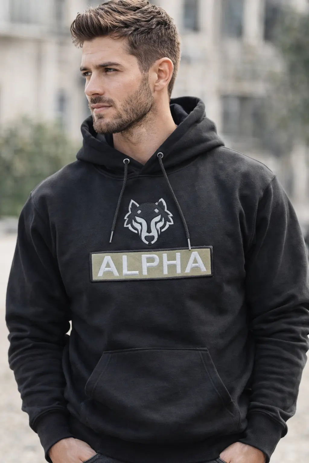 Alpha Premium Hoodie Infinity Custom Designs LLC