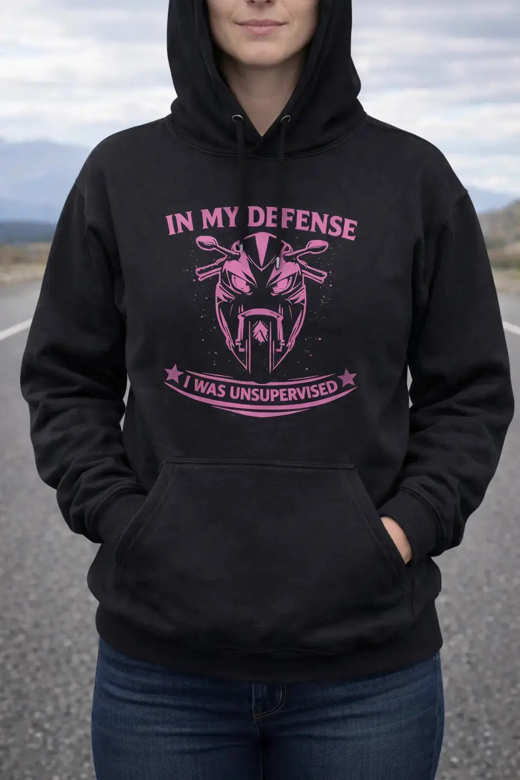 In My Defense Hoodie Infinity Custom Designs LLC