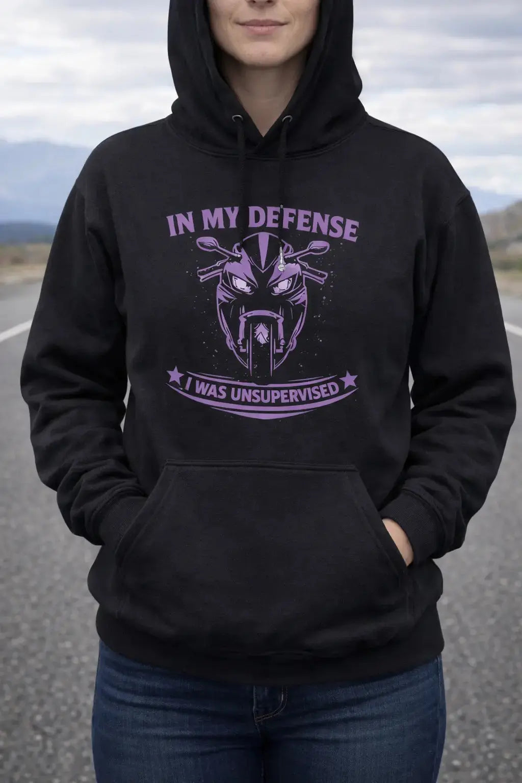 In My Defense Hoodie Infinity Custom Designs LLC