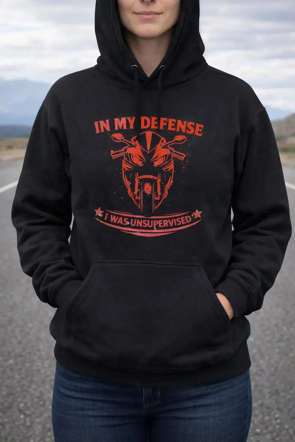 In My Defense Hoodie Infinity Custom Designs LLC