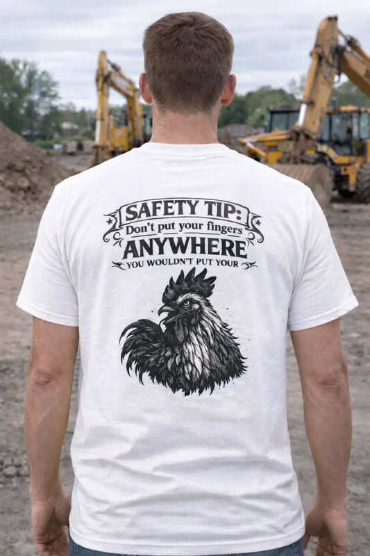 Safety Tip T-shirt Infinity Custom Designs LLC