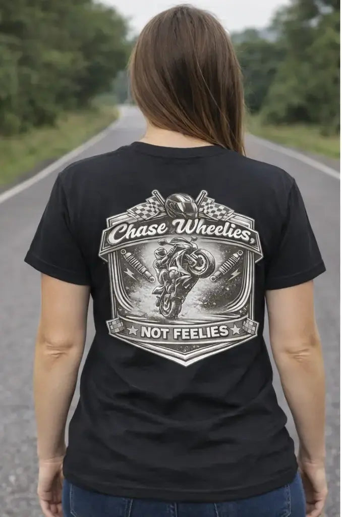 Chase Feelies Not Wheelies T-shirt Infinity Custom Designs LLC